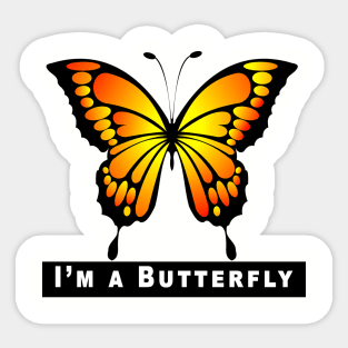 I’m a Butterfly Sticker